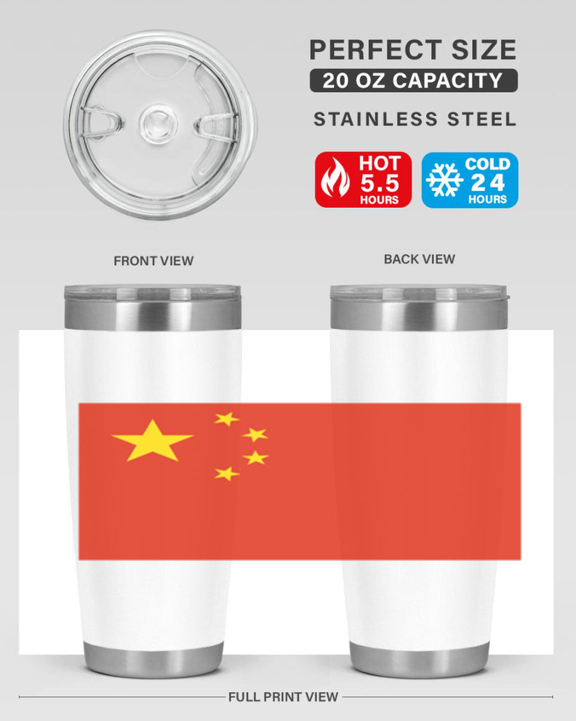 China 162#- world flags- Tumbler