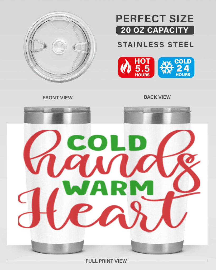 Cold Hands Warm Heart 46#- winter- Tumbler