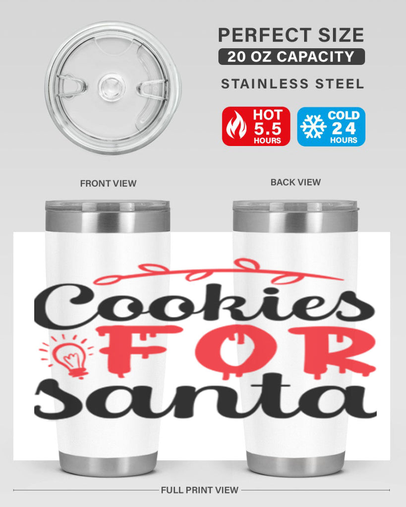 Cookies for santa 60#- winter- Tumbler