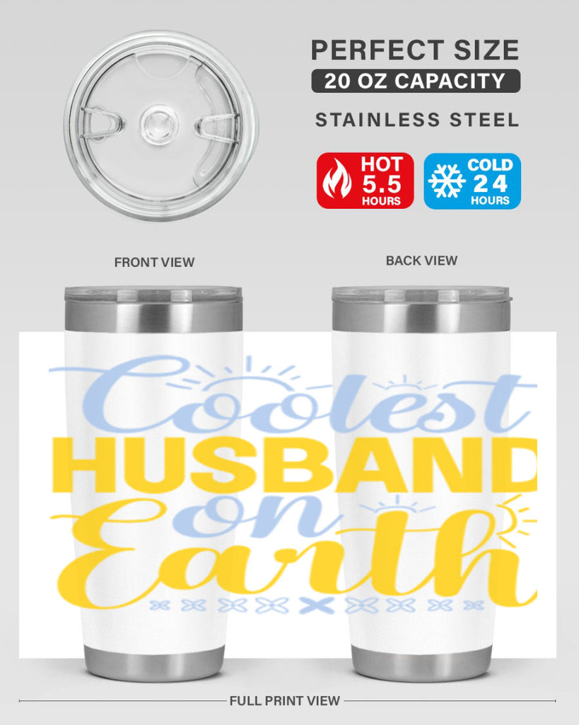 Coolest husband on earth61#- winter- Tumbler