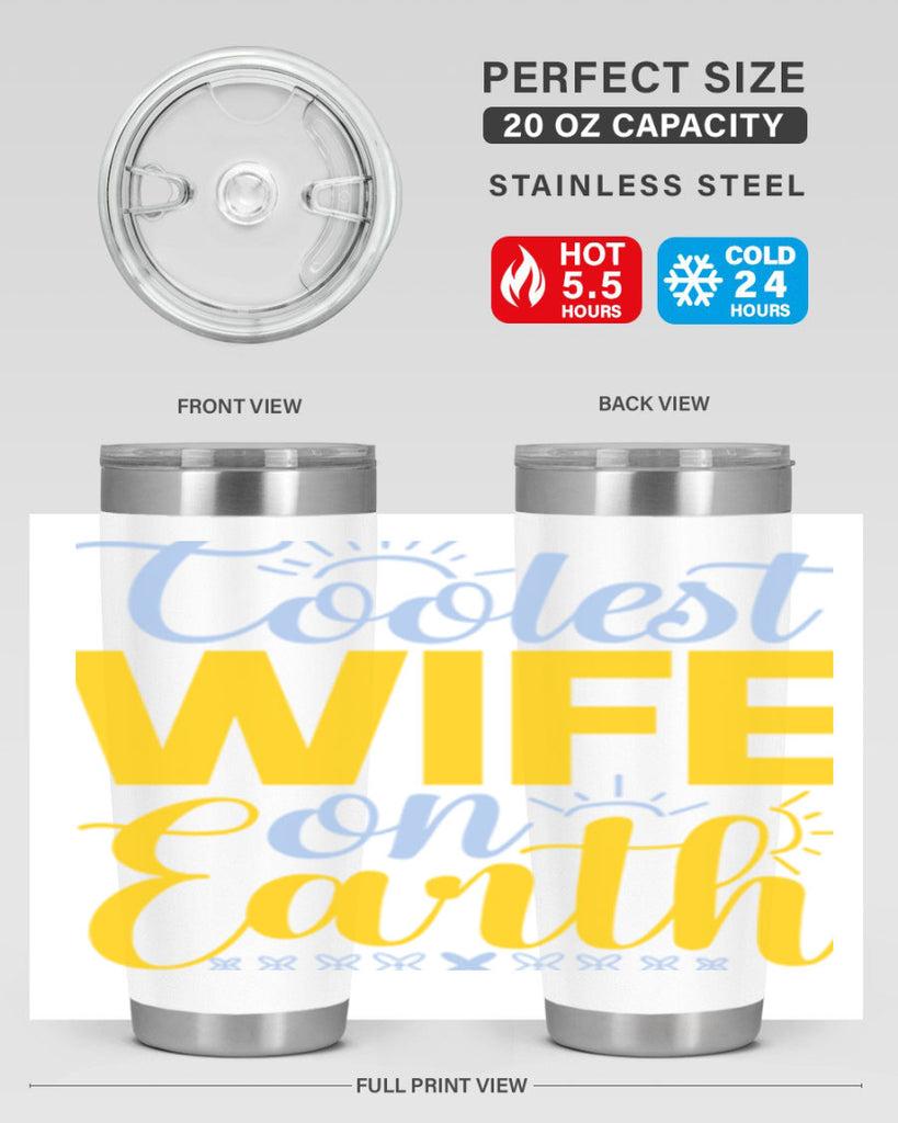 Coolest wife on earth62#- winter- Tumbler