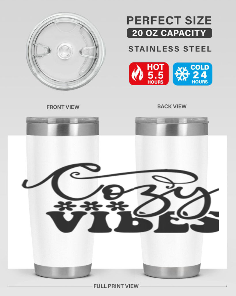 Cozy Vibes 63#- winter- Tumbler