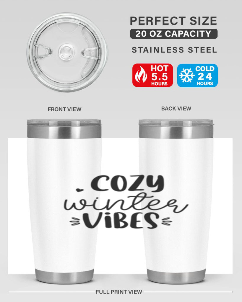 Cozy Winter Vibes 69#- winter- Tumbler