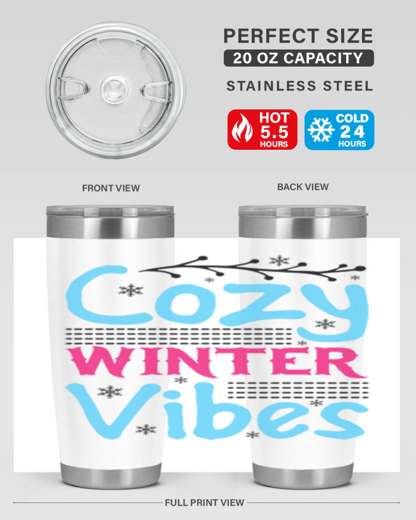Cozy Winter Vibes Graphics 81#- winter- Tumbler