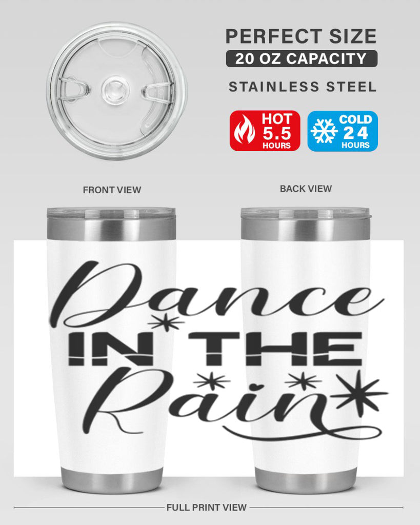 Dance In The Rain 116#- spring- Tumbler