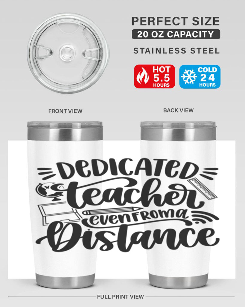 Dedicated Teacher Even Style 79#- teacher- tumbler