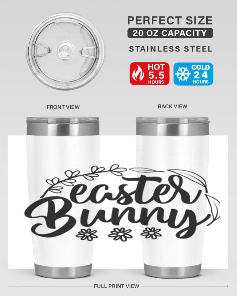 Easter bunny  129#- spring- Tumbler