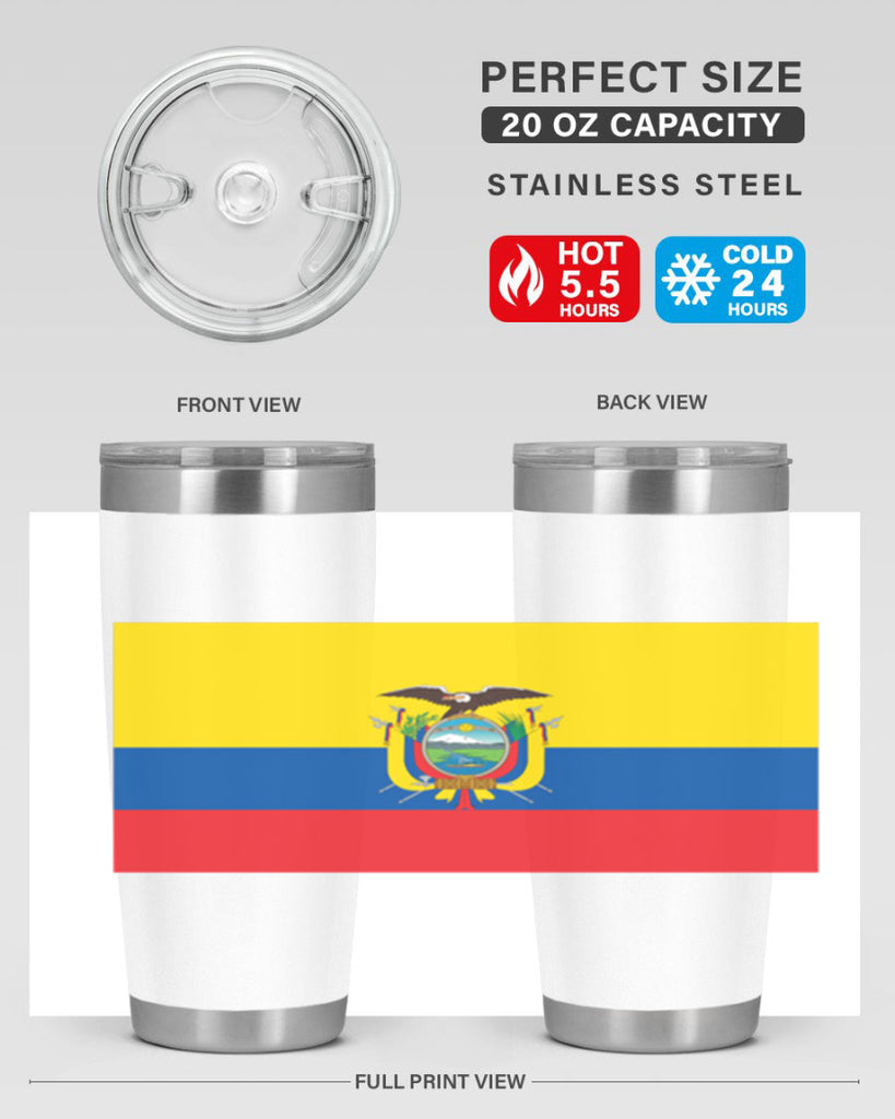 Ecuador 147#- world flags- Tumbler