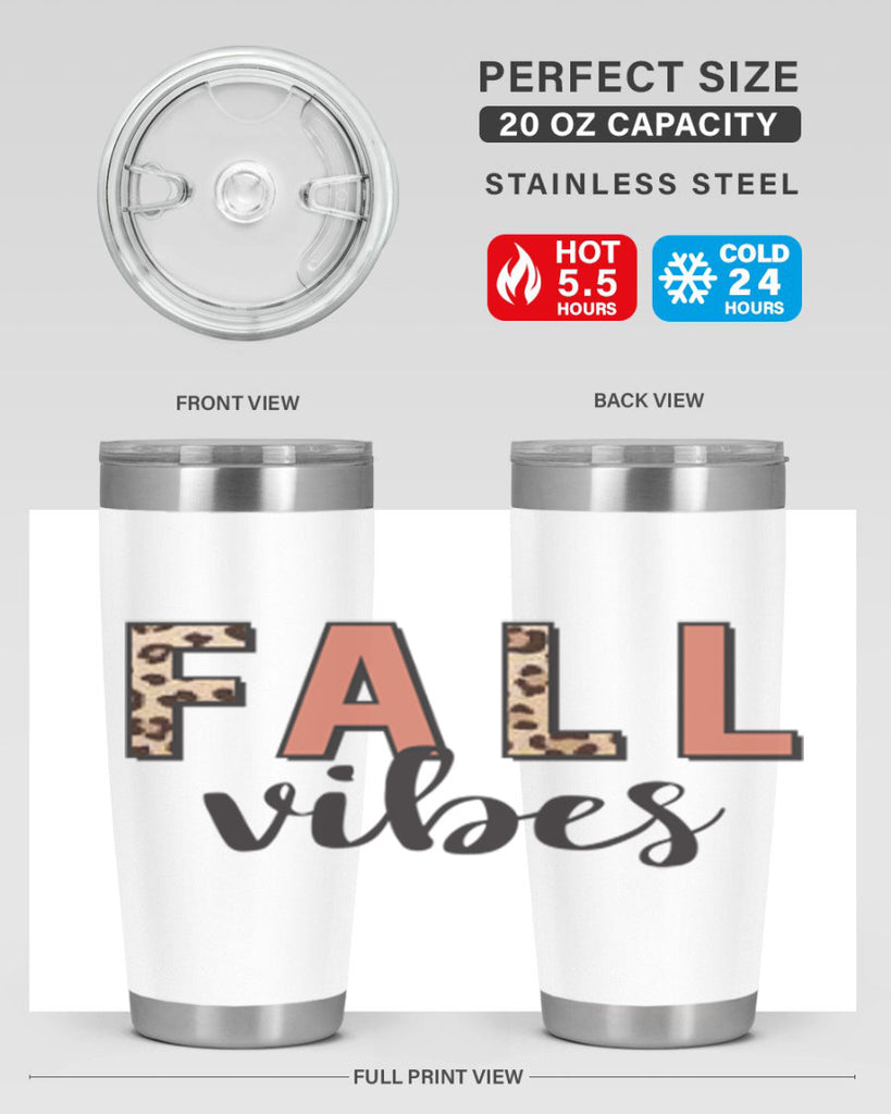 Fall Vibes 143#- fall- Tumbler