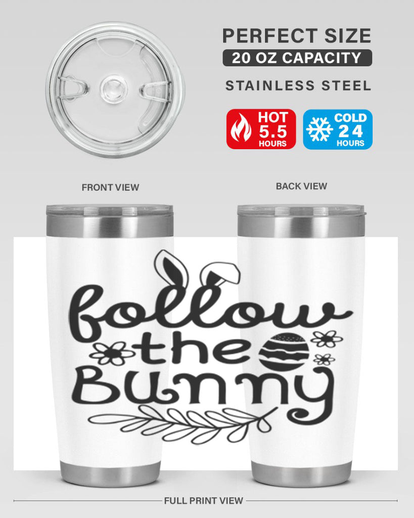 Follow the bunny  142#- spring- Tumbler