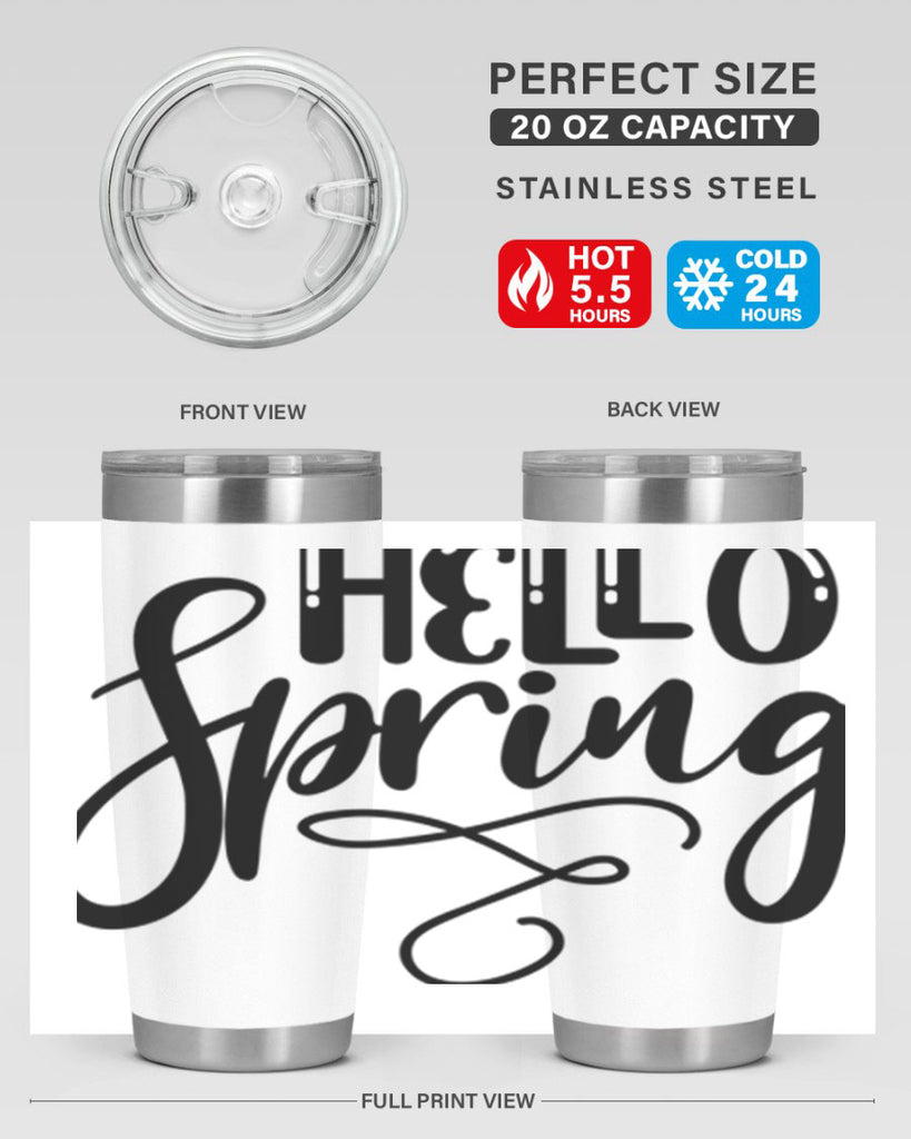 HELLO SPRING  230#- spring- Tumbler