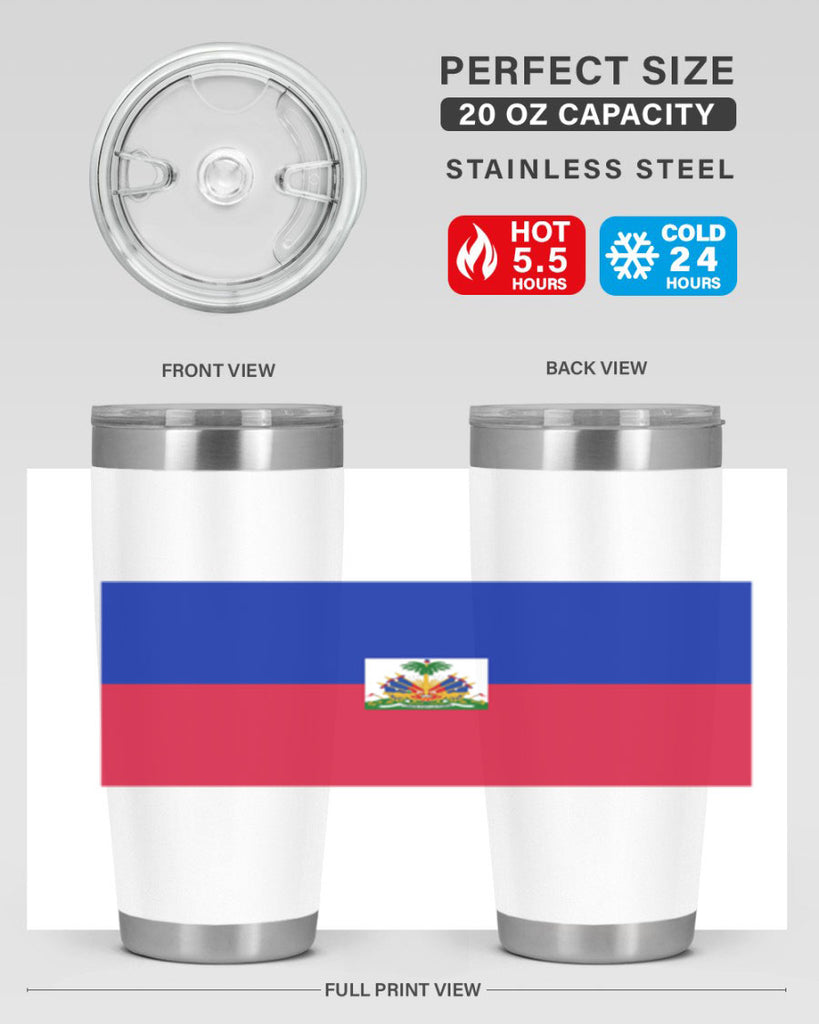 Haiti 125#- world flags- Tumbler