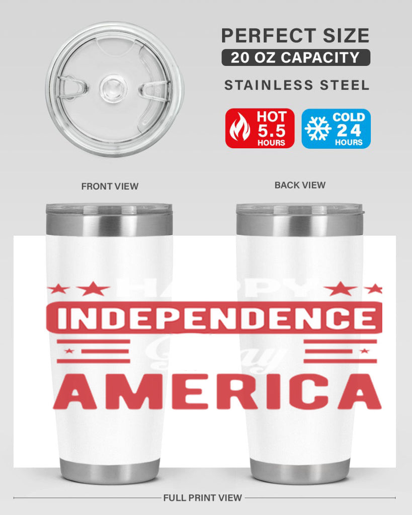 Happy independece day America Style 103#- Fourt Of July- Tumbler