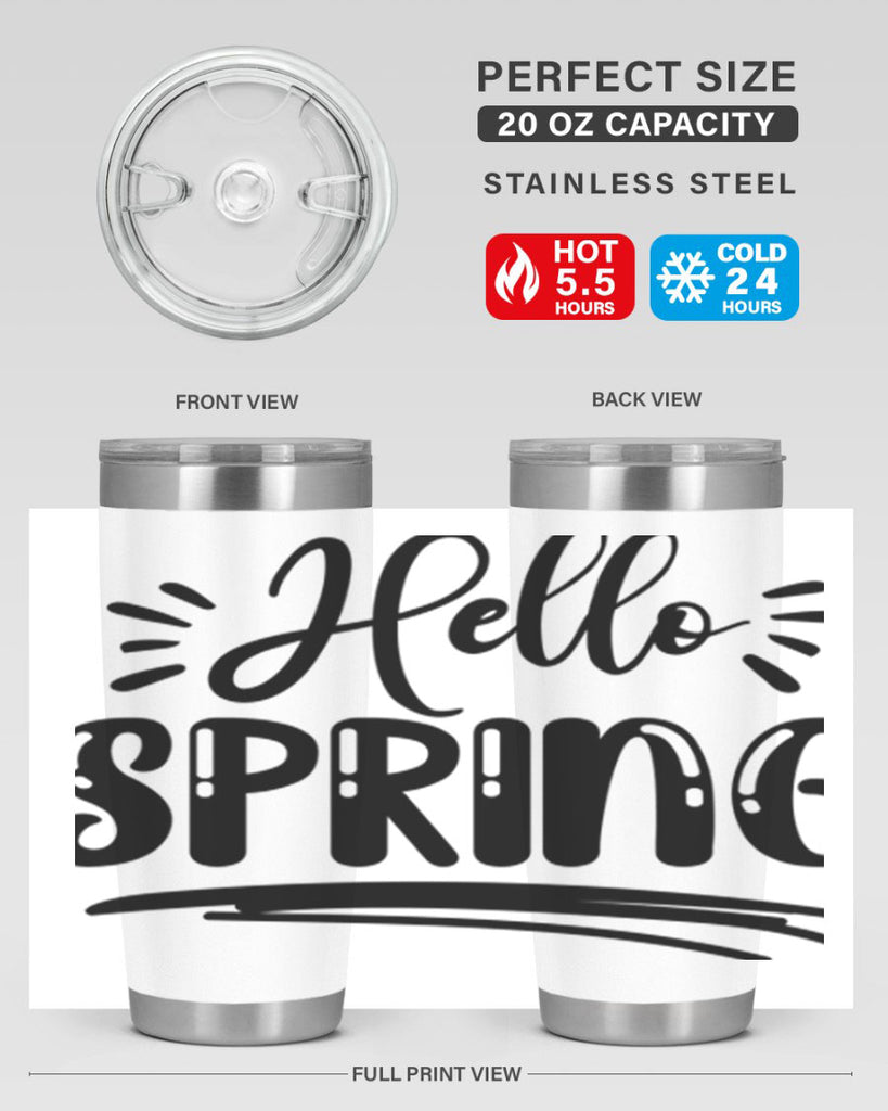 Hello Spring  229#- spring- Tumbler