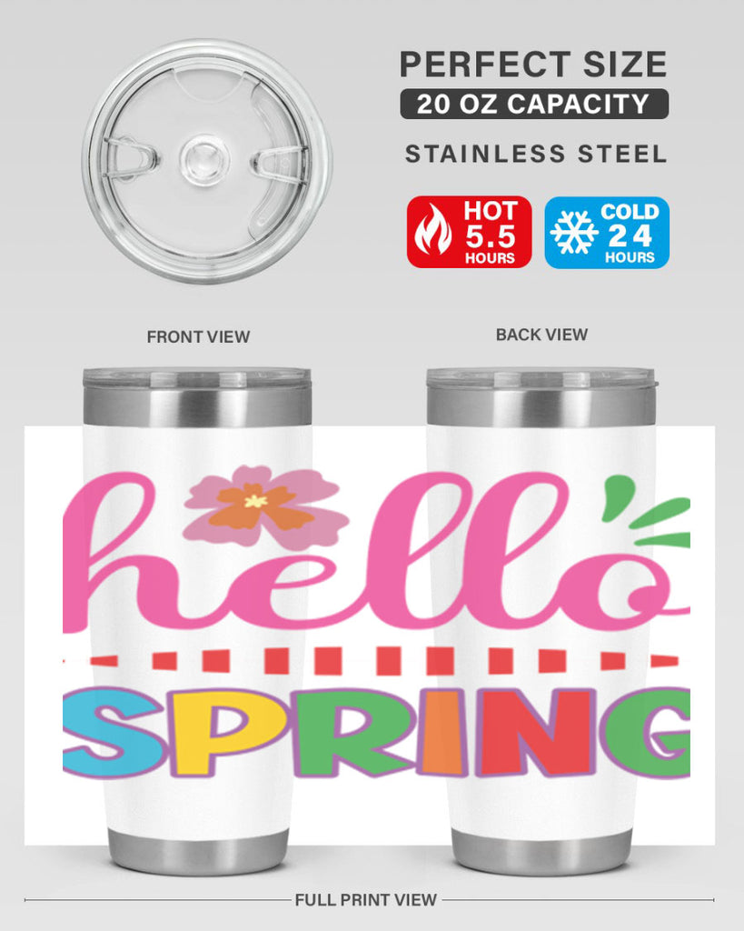 Hello Spring  231#- spring- Tumbler