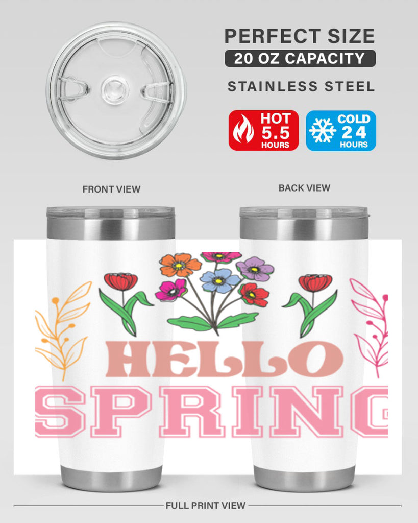 Hello Spring  234#- spring- Tumbler