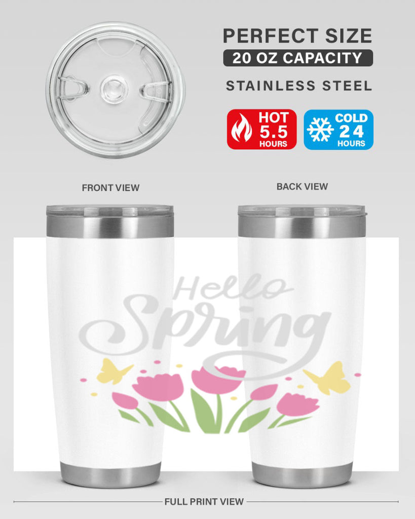 Hello spring214#- spring- Tumbler
