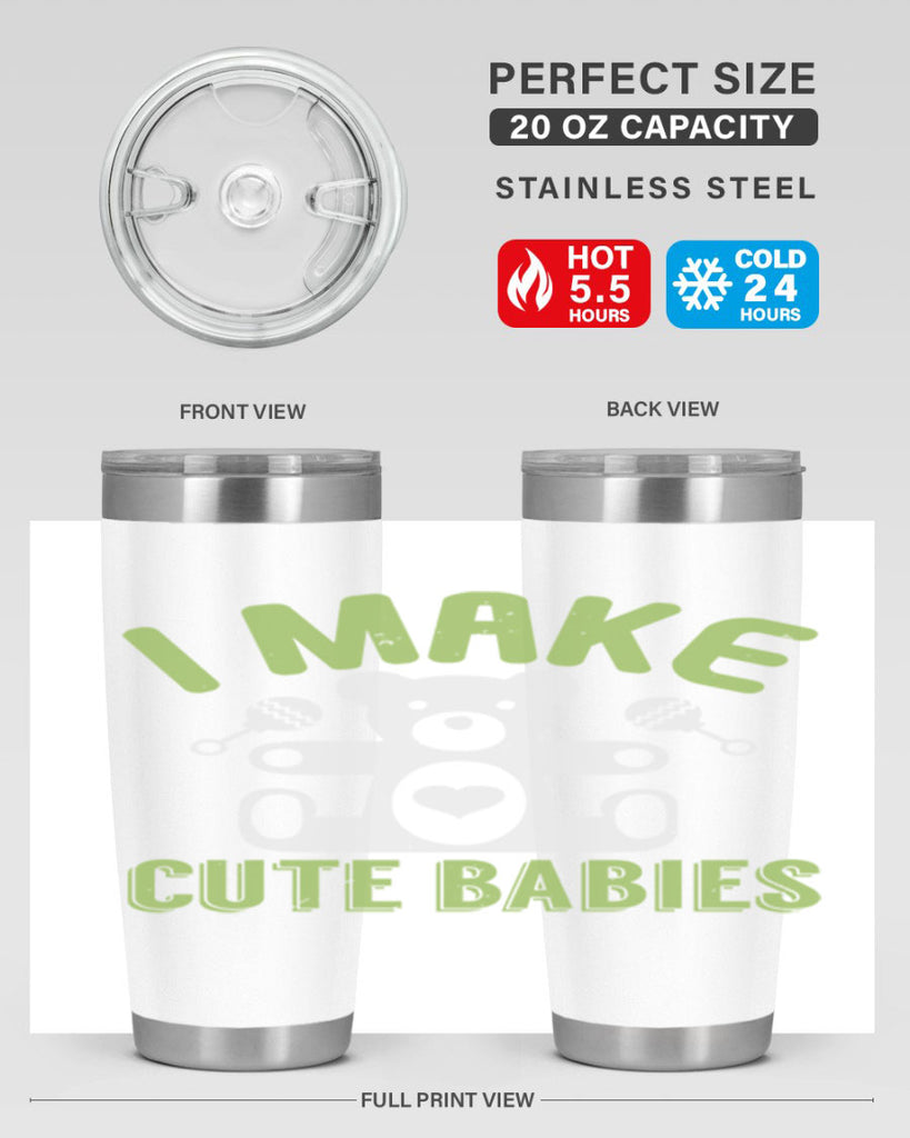 I make cute babies Style 218#- baby- tumbler