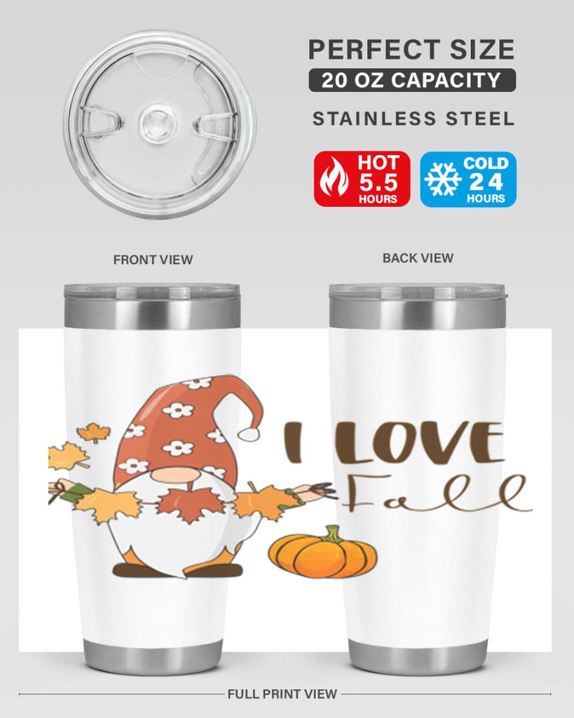 ILoveFallGnome 344#- fall- Tumbler