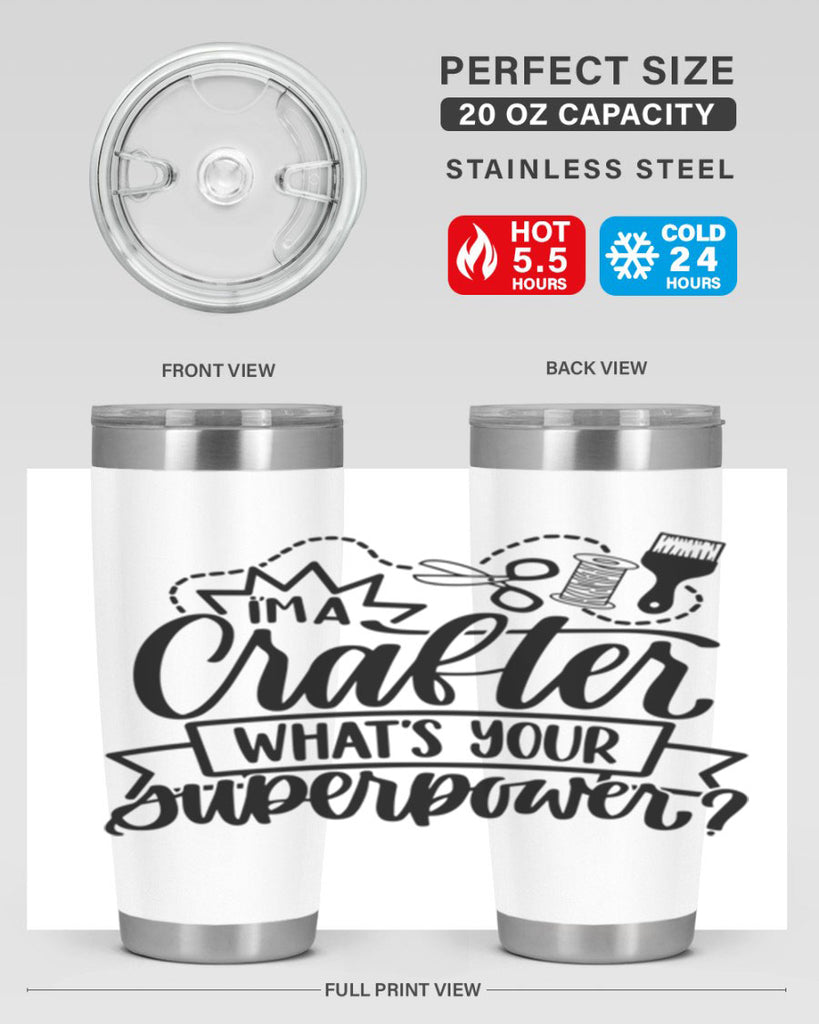 Im A Crafter Whats Your 19#- crafting- Tumbler