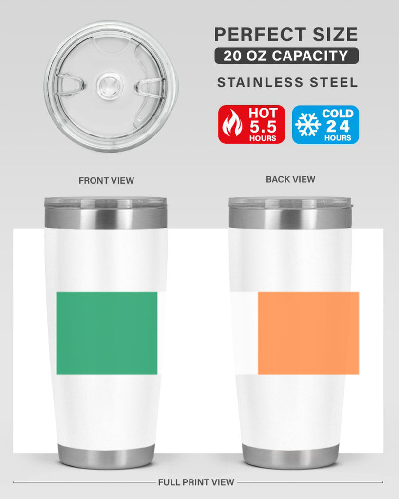 Ireland 117#- world flags- Tumbler