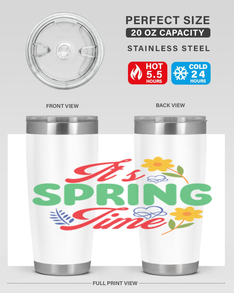 It's Spring Time 277#- spring- Tumbler