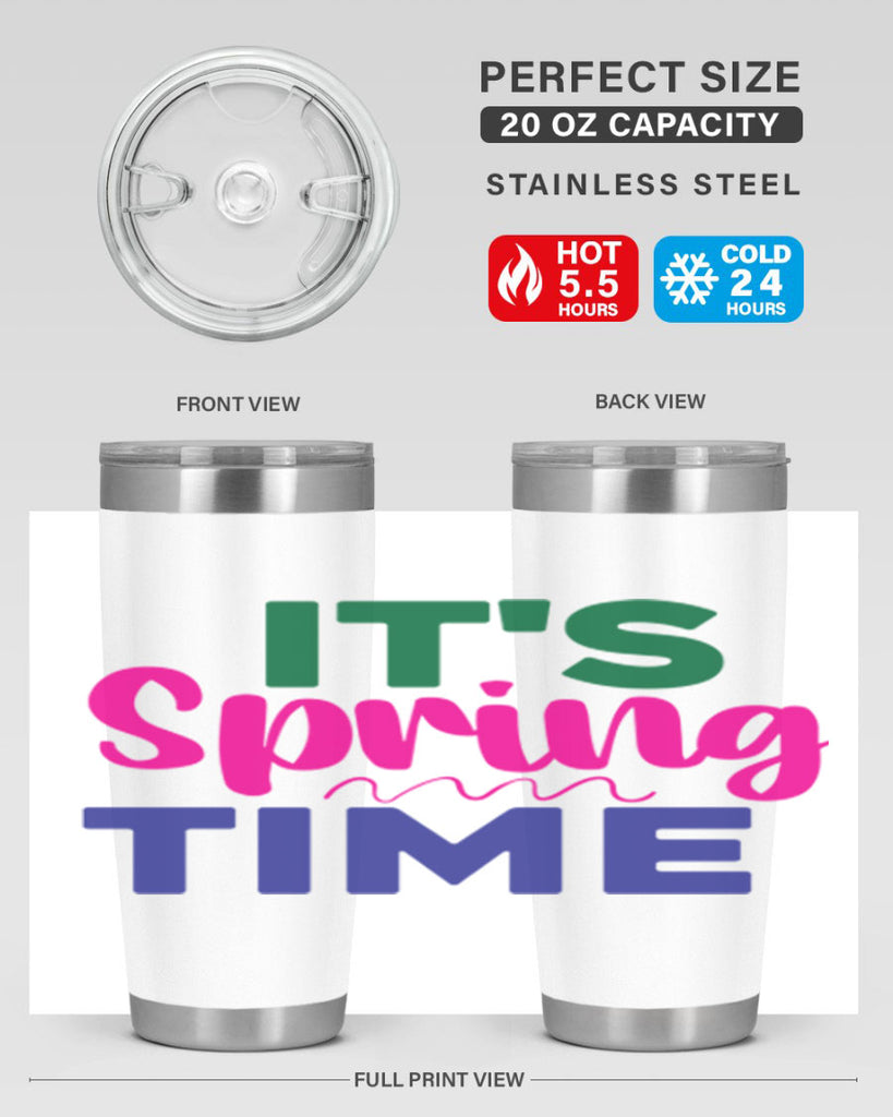 It's Spring Time 278#- spring- Tumbler