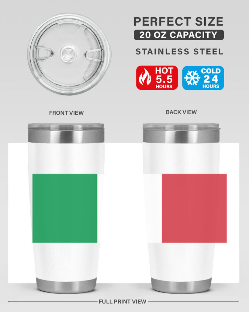 Italy 115#- world flags- Tumbler