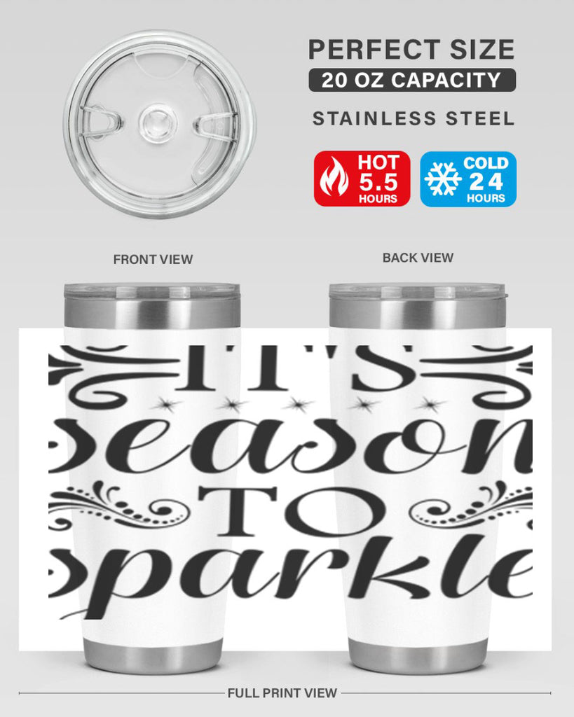 Its Season to Sparkle 271#- winter- Tumbler