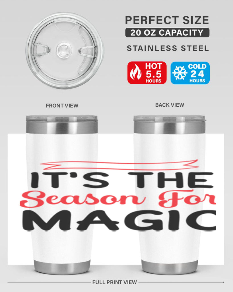 Its the season for magic 258#- winter- Tumbler