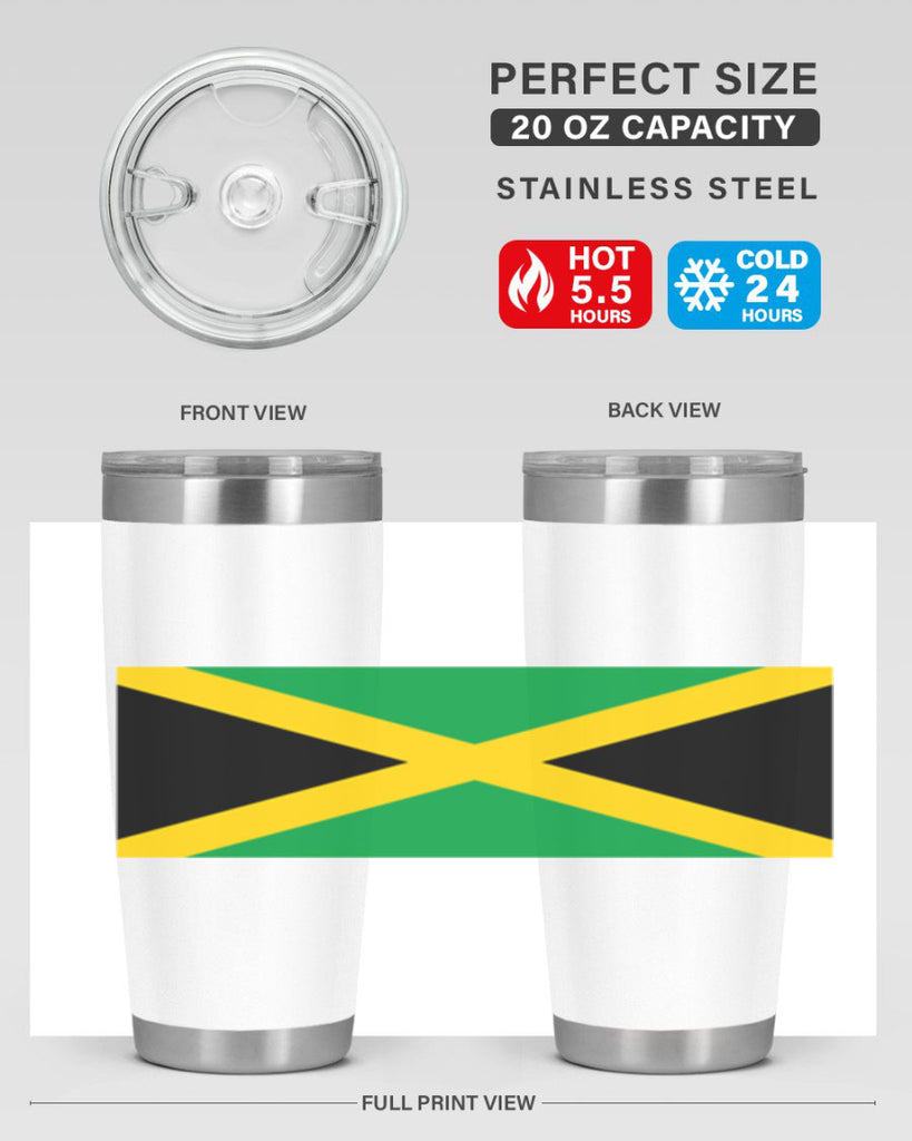 Jamaica 114#- world flags- Tumbler