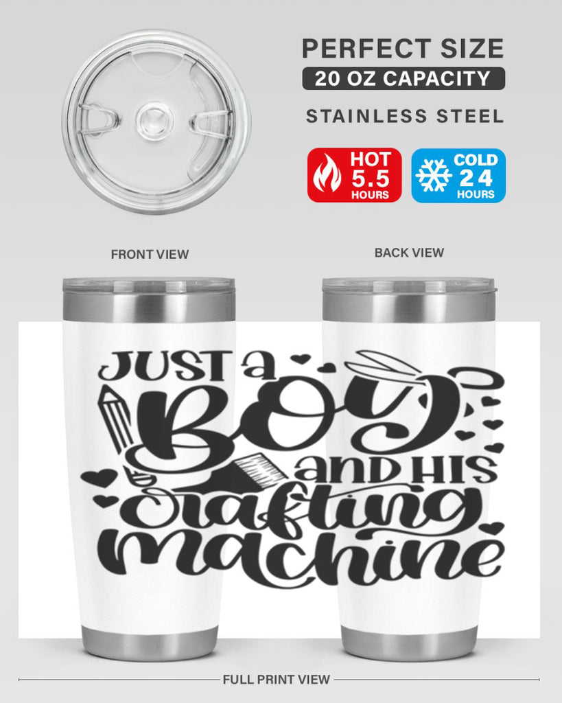 Just A Boy And His Crafting 17#- crafting- Tumbler