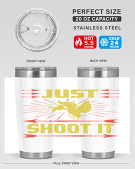 Just shoot it Style 32#- duck- Tumbler