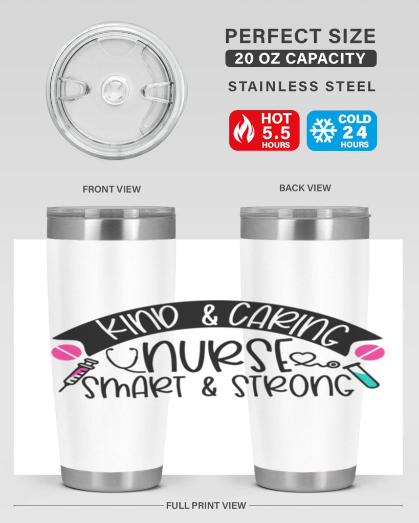 Kind Caring Nurse Smart Strong Style Style 143#- nurse- tumbler