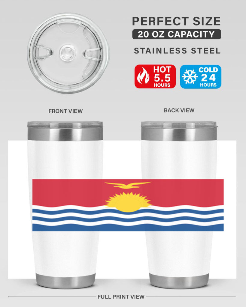 Kiribati 109#- world flags- Tumbler