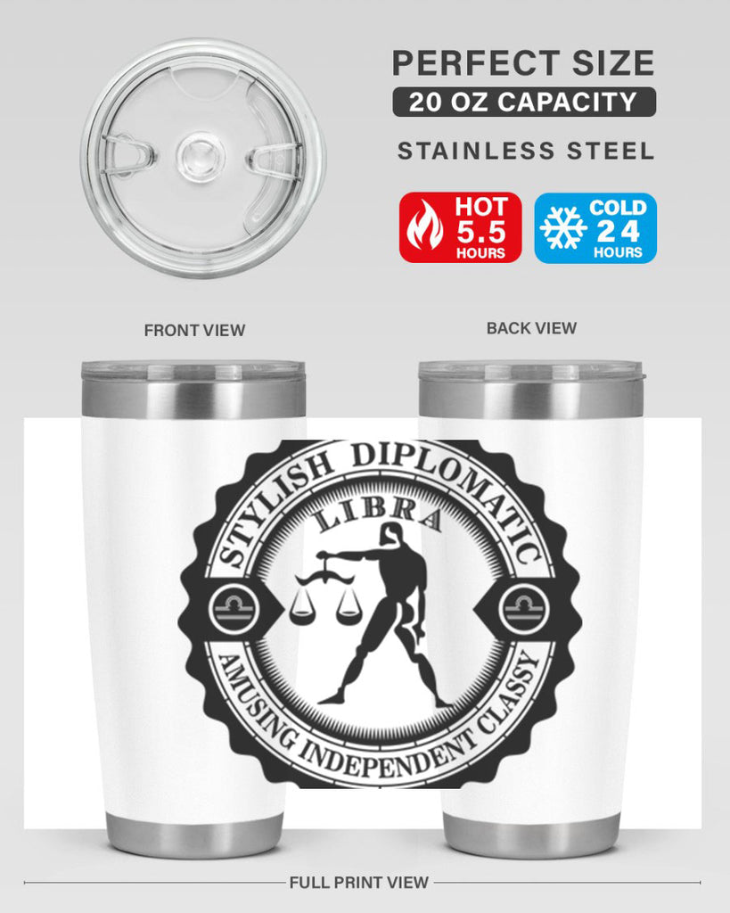 Libra 27#- zodiac- Tumbler