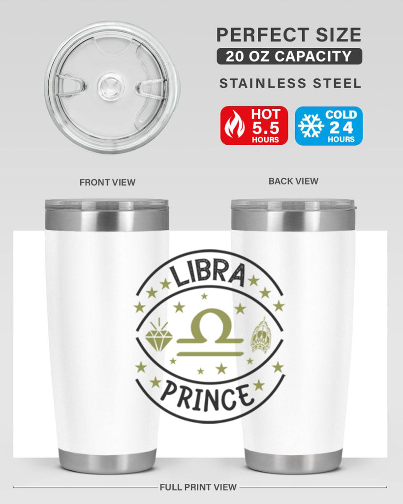 Libra prince 325#- zodiac- Tumbler