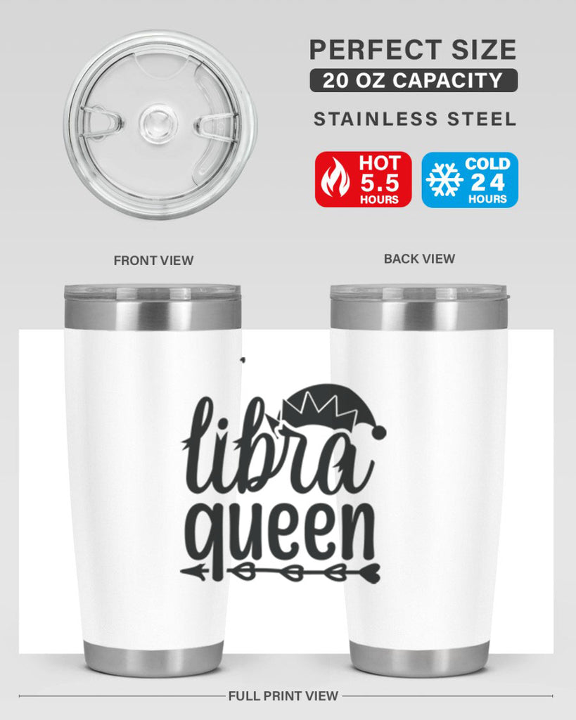 Libra queen 326#- zodiac- Tumbler