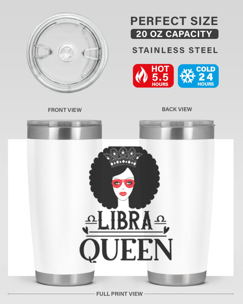 Libra queen 330#- zodiac- Tumbler