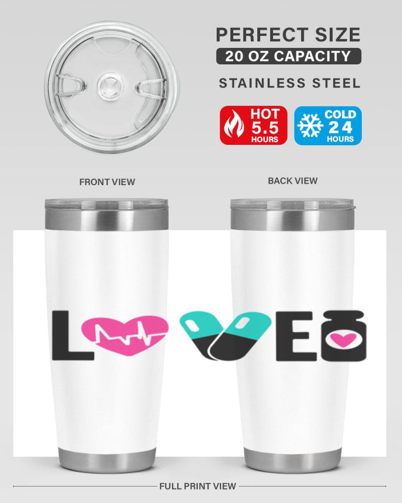Love Style Style 136#- nurse- tumbler
