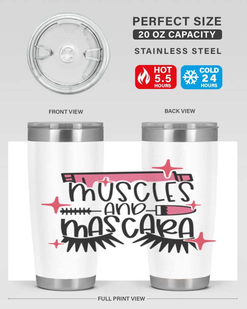 Muscles And Mascara Style 36#- make up- Tumbler