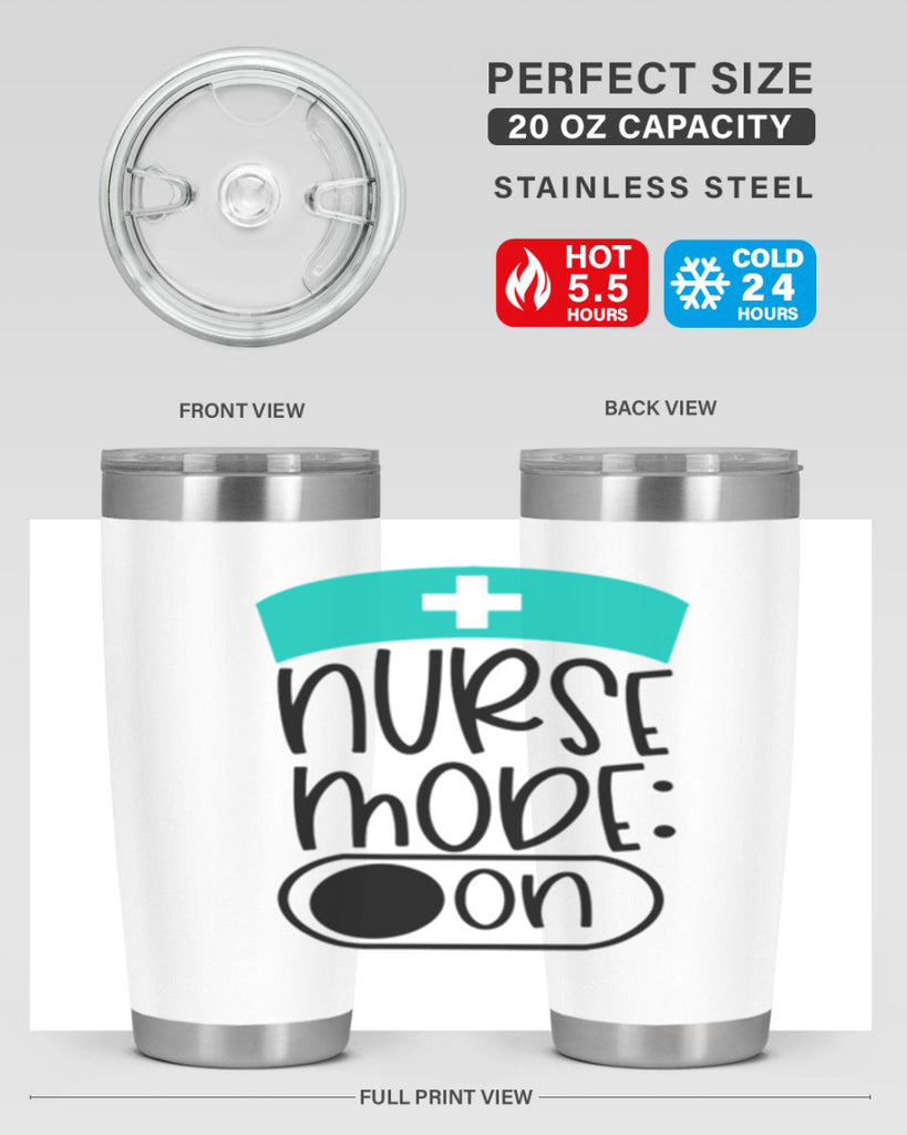 Nurse Mode On Style Style 103#- nurse- tumbler