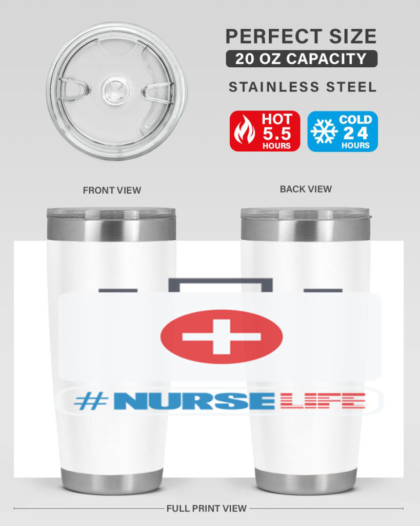 Nurse lifeTransperment png Style 405#- nurse- tumbler