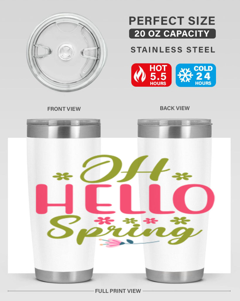 Oh Hello Spring 360#- spring- Tumbler