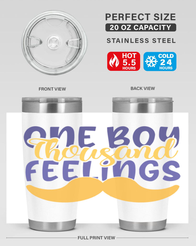 One Boy Thousand Feelings Style 209#- baby- tumbler