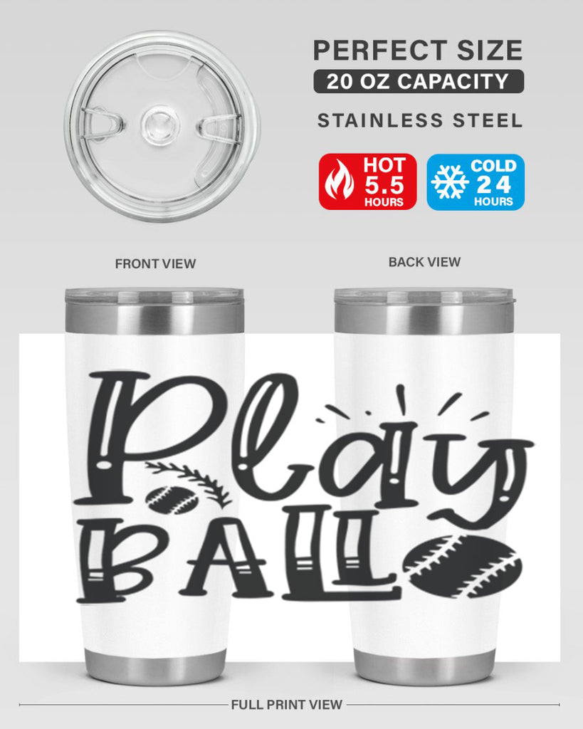 Play ball 2032#- baseball- Tumbler