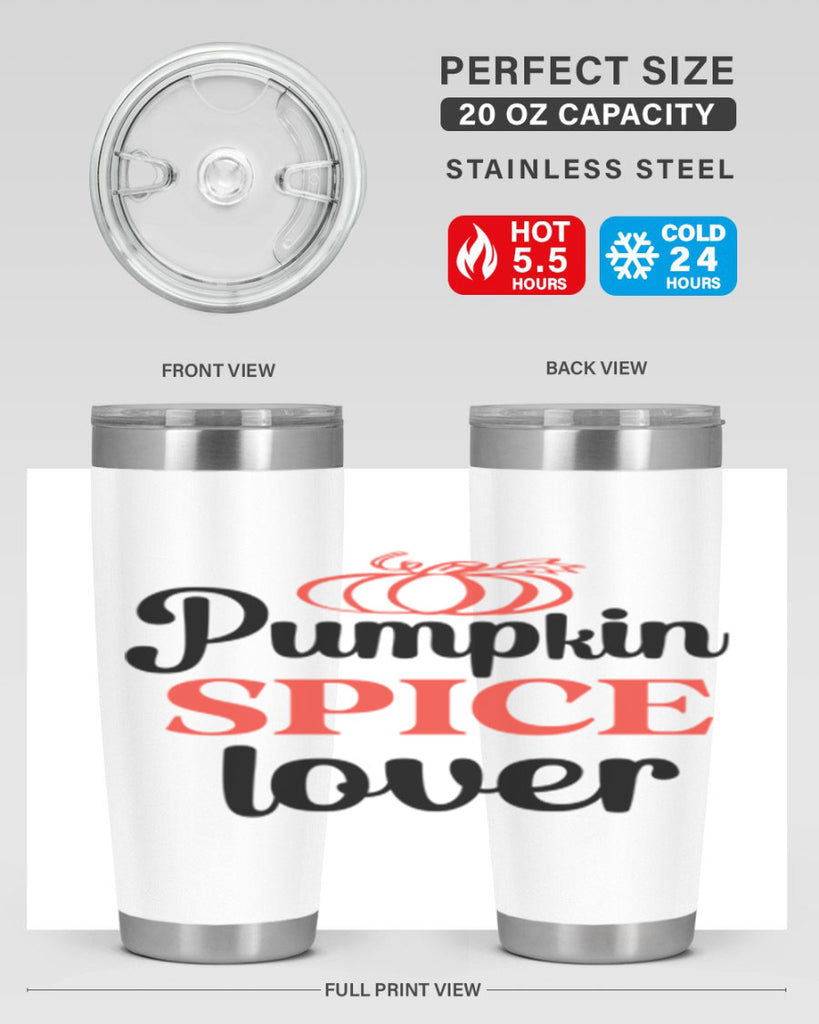Pumpkin spice lover 554#- fall- Tumbler