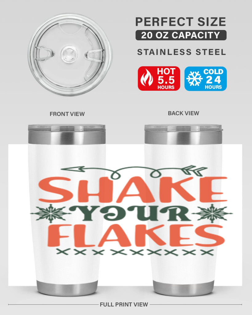Shake Your Flakes 360#- winter- Tumbler