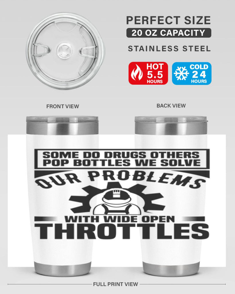 Some Do Drugs Others Style 4#- engineer- tumbler