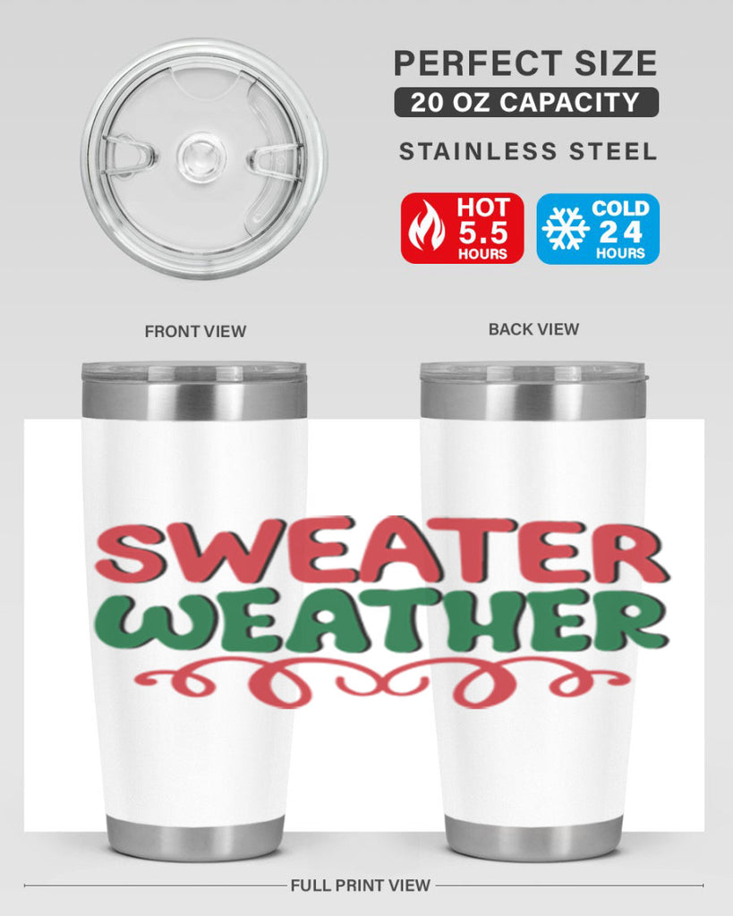 Sweater Weather 399#- winter- Tumbler